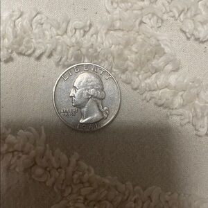 Classic 1961 U.S. Quarter Coin - Silver Tone